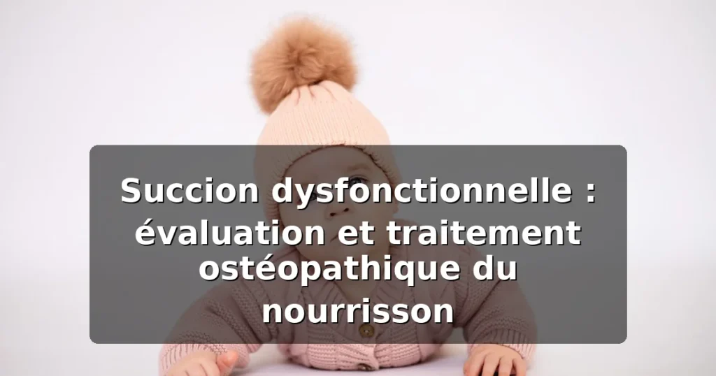 featured succion dysfonctionnelle evaluation traitement osteopathique